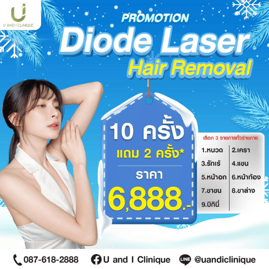 คลินิกเลเซอร์ขน ชลบุรี